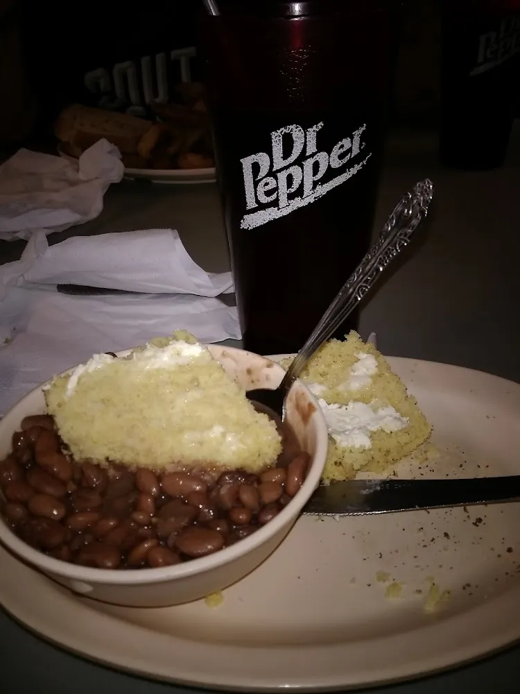 Beans and Cornbread Yumm